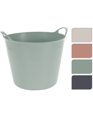 Excellent Houseware Mand 40L Flexibel 4 assorti