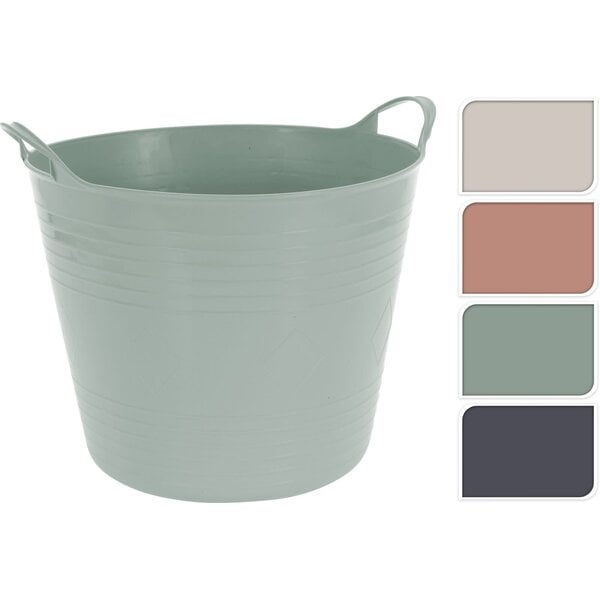 Excellent Houseware Mand 40L Flexibel 4 assorti