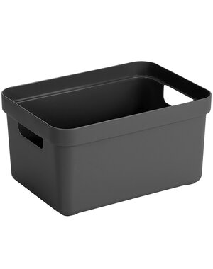 Sunware Opbergbox 5L antraciet Sigma Home
