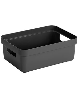 Sunware Opbergbox 9L antraciet Sigma Home