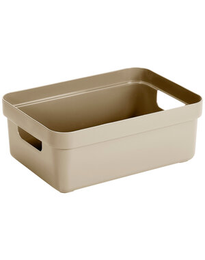 Sunware Opbergbox 9L beige Sigma Home