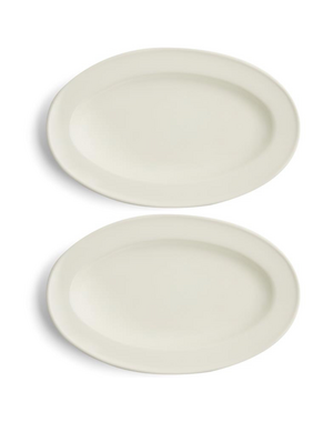 Royal Boch Schaal ovaal 30x19cm Kitchen set van 2