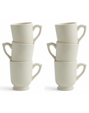 Royal Boch Mok Mazagran 0,33L set van 6 Kitchen