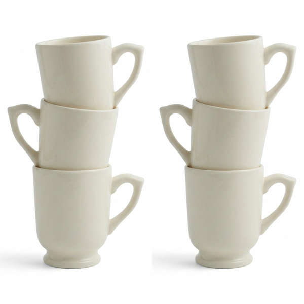 Royal Boch Mok Mazagran 0,33L set van 6 Kitchen