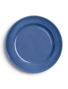 Royal Boch Bord plat 21cm lichtblauw Boerenblauw