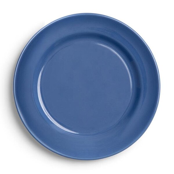 Royal Boch Bord plat 21cm lichtblauw Boerenblauw