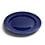 Royal Boch Bord plat 21cm donkerblauw Boerenblauw
