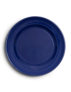 Royal Boch Bord plat 21cm donkerblauw Boerenblauw