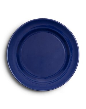 Royal Boch Bord plat 21cm donkerblauw Boerenblauw