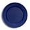 Royal Boch Bord plat 21cm donkerblauw Boerenblauw