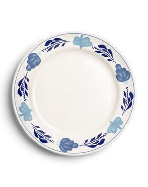 Royal Boch Bord plat 21cm Boerenblauw
