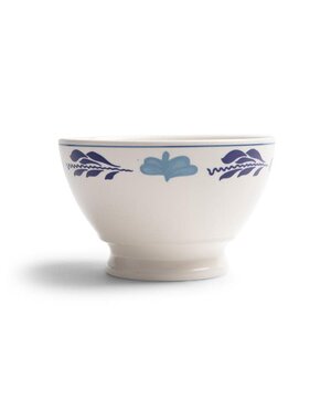Royal Boch Kom 16 cm op voet Boerenblauw