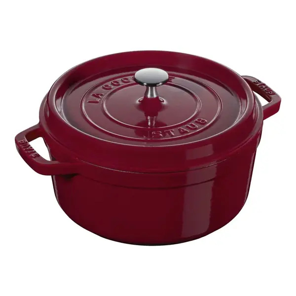 Staub Braadpan 24cm 3,7L La Cocotte bordeaux