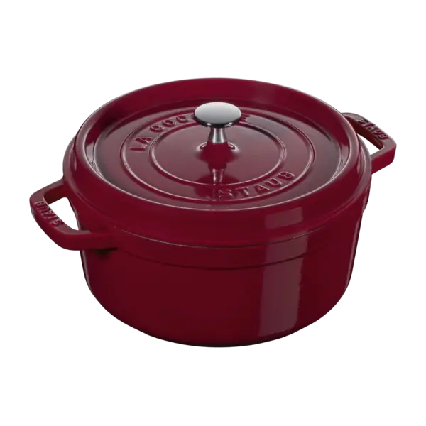 Staub Braadpan 26cm 5,25L La Cocotte bordeaux