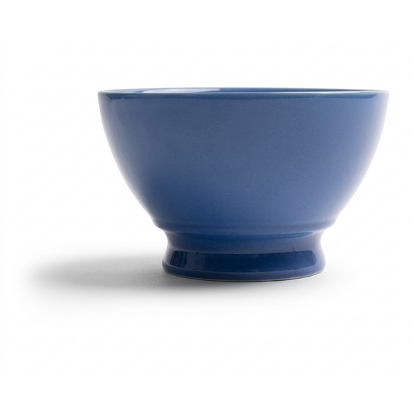 Royal Boch Kom 16 cm op voet Lichtblauw Boerenblauw