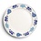 Royal Boch Bord plat 21cm Boerenblauw set van 6