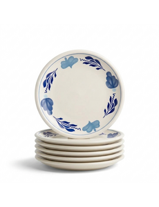 Royal Boch Gebaksbord 16cm Boerenblauw set van 6