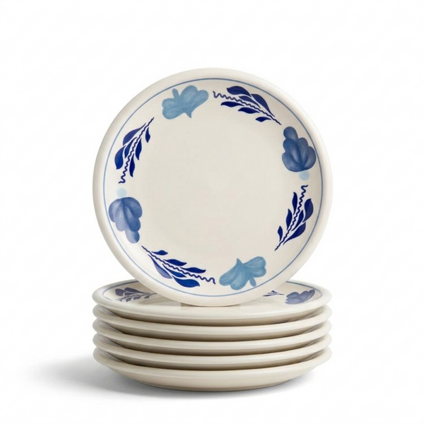 Royal Boch Gebaksbord 16cm Boerenblauw set van 6