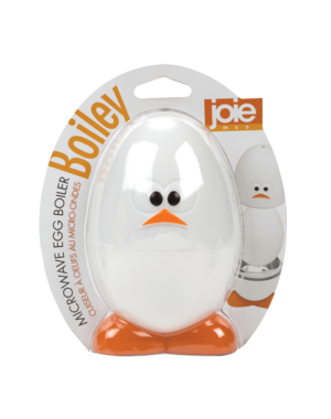  Eierkoker voor één ei in de magnetron wit Ø 7,6cm H 12cm