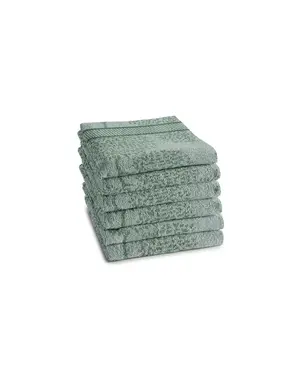 DDDDD Keukendoek Trees groen set van 6