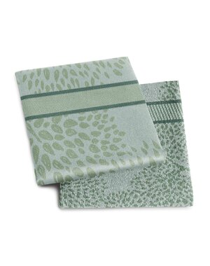 DDDDD Set keuken- en theedoek Trees groen