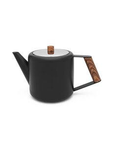 Bredemeijer Theepot 1,1L Duet Design Boston mat zwart