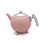 Bredemeijer Theepot 1,2L Duet Bella Ronde blush pink