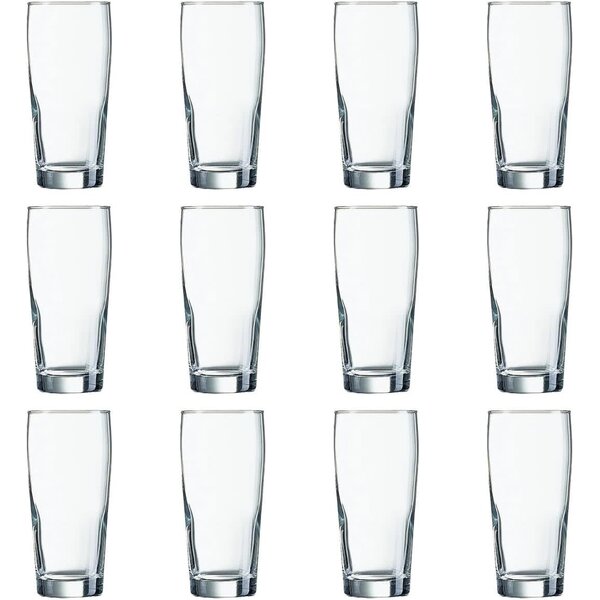 Arcoroc Bierglas Willi Becher 33 cl set 12 stuks
