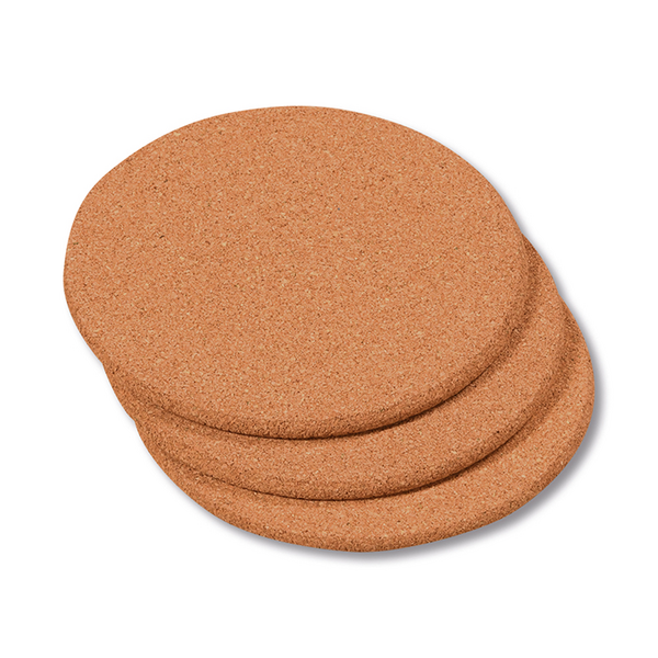 Kesper Onderzetter Ø20cm kurk 3 stuks