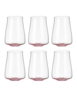Bohemia Cristal Longdrinkglas 400ml Selection Alex rosé set/6