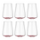 Bohemia Cristal Longdrinkglas 400ml Selection Alex rosé set/6