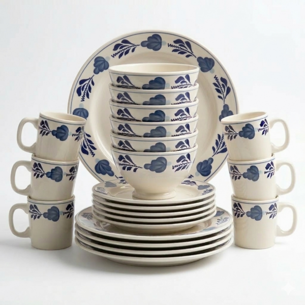 Royal Boch Serviesset 24 delig Boerenblauw