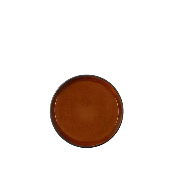 Bitz Gebaksbord Ø 17cm Bitz Gastro zwart/amber