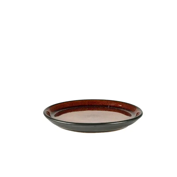 Bitz Gebaksbord Ø 17cm Bitz Gastro zwart/amber