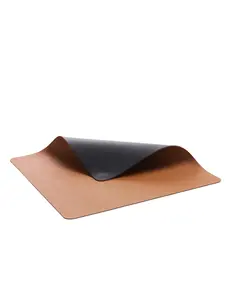 Bitz Placemat 46x33cm Bitz zwart/bruin set van 4
