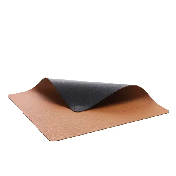 Bitz Placemat 46x33cm Bitz zwart/bruin set van 4