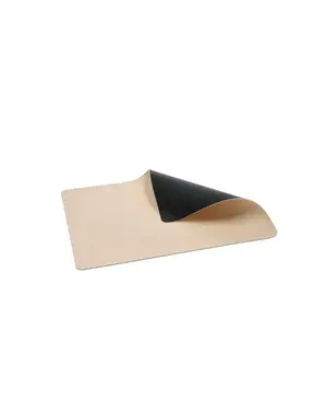 Bitz Placemat 46x33cm Bitz zwart/crème set van 4