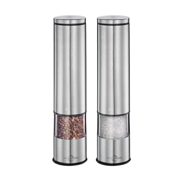Kuchen Profi Peper- en zoutmolen 23cm Boston elektrisch Küchenprofi