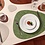 BonBistro Placemat 45x37cm lederlook groen Layer