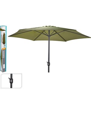 Pro Garden Parasol Ø 3 meter groen