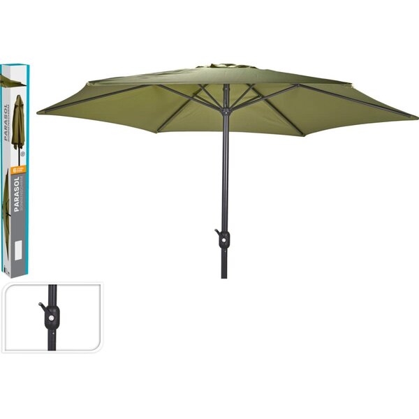 Pro Garden Parasol Ø 3 meter groen