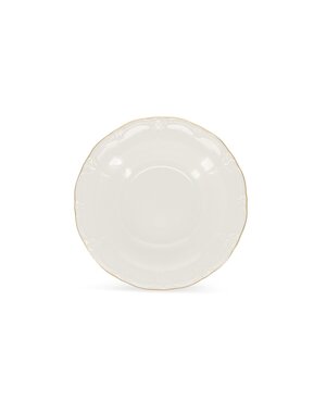BonBistro Bord diep 23,5cm gouden rand Retro