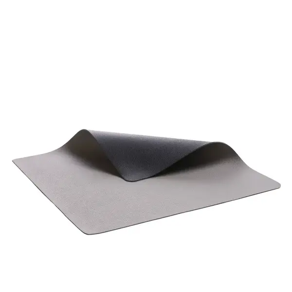 Bitz Placemat 46x33cm Bitz zwart/grijs set van 4