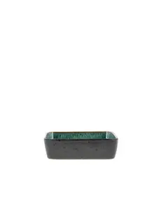 Bitz Ovenschaal rechthoekig 19x14cm Bitz Gastro zwart/groen