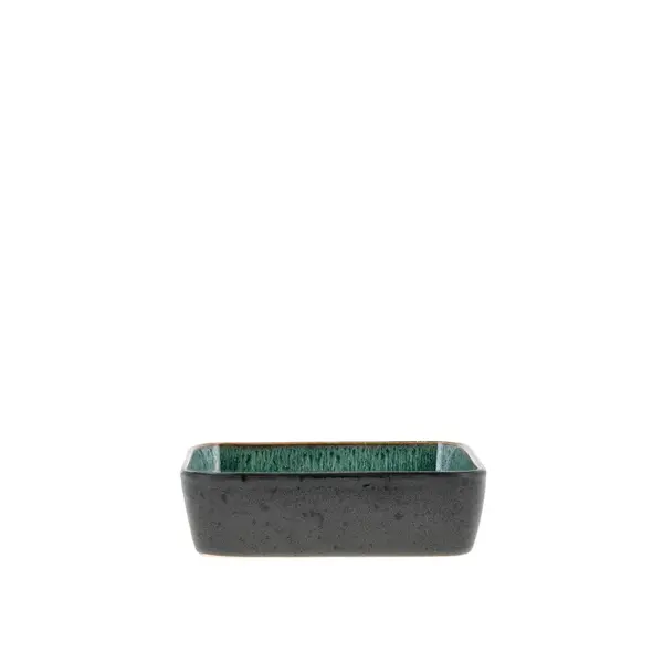 Bitz Ovenschaal rechthoekig 19x14cm Bitz Gastro zwart/groen