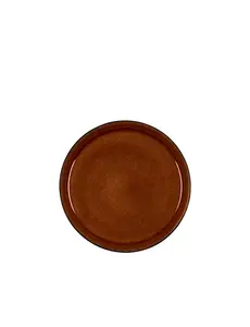 Bitz Bord plat Ø 21cm Bitz Gastro zwart/amber