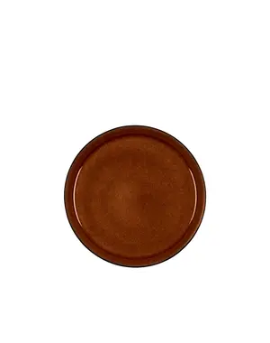 Bitz Bord plat Ø 21cm Bitz Gastro zwart/amber