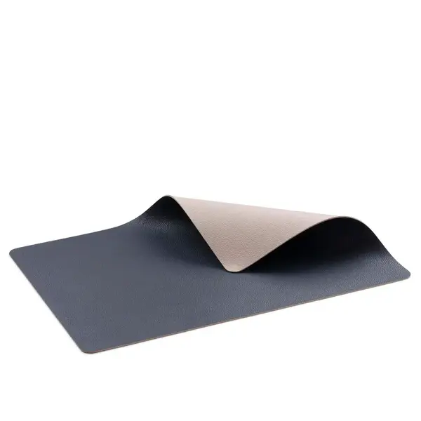 Bitz Placemat 46x33cm Bitz royal blue/sand set van 4