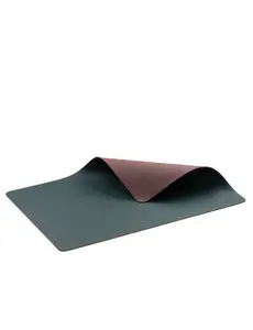 Bitz Placemat 46x33cm Bitz groen/bruin set van 4