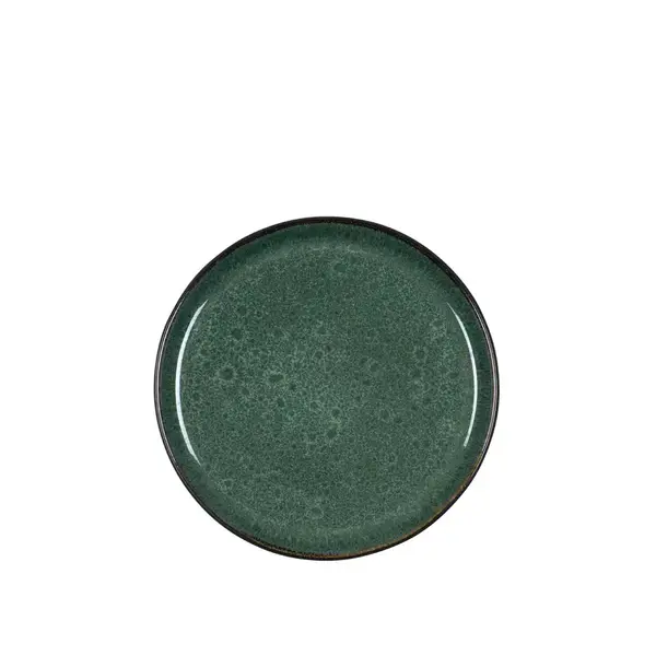 Bitz Bord plat Ø 21cm Bitz Gastro zwart/groen
